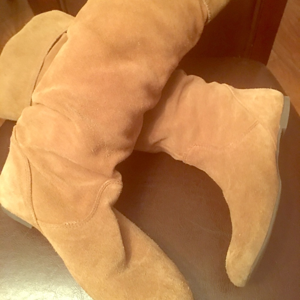 Gianni Bini Suede Flat Boots